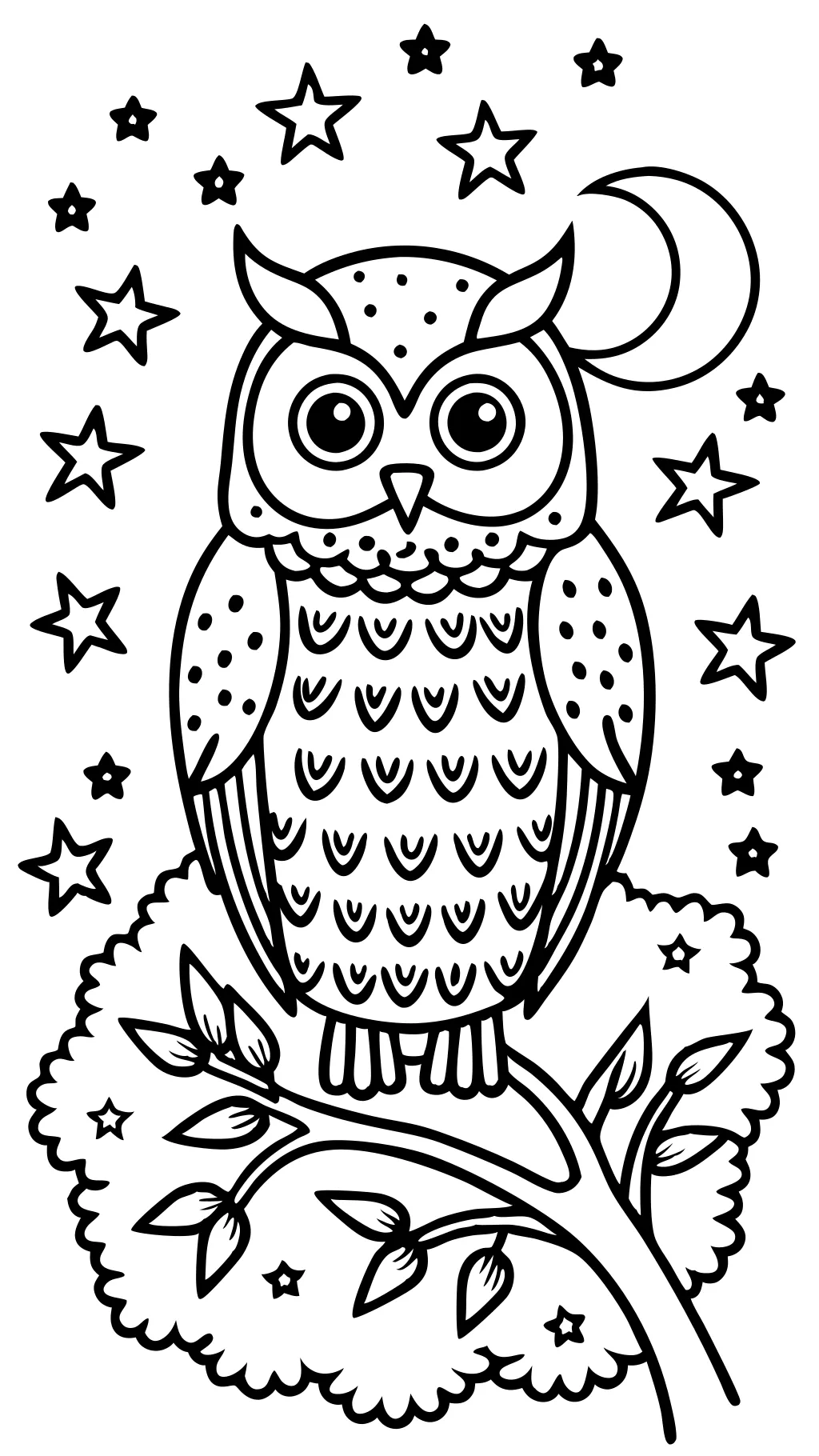 coloring pages owls